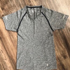 Second Skin Short Sleeve Fitted Shirt | Light Gray